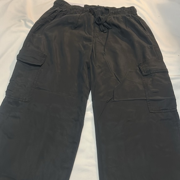 Social Standard by Sanctuary Washed Black Cargo Pants L NWT - Picture 4 of 7